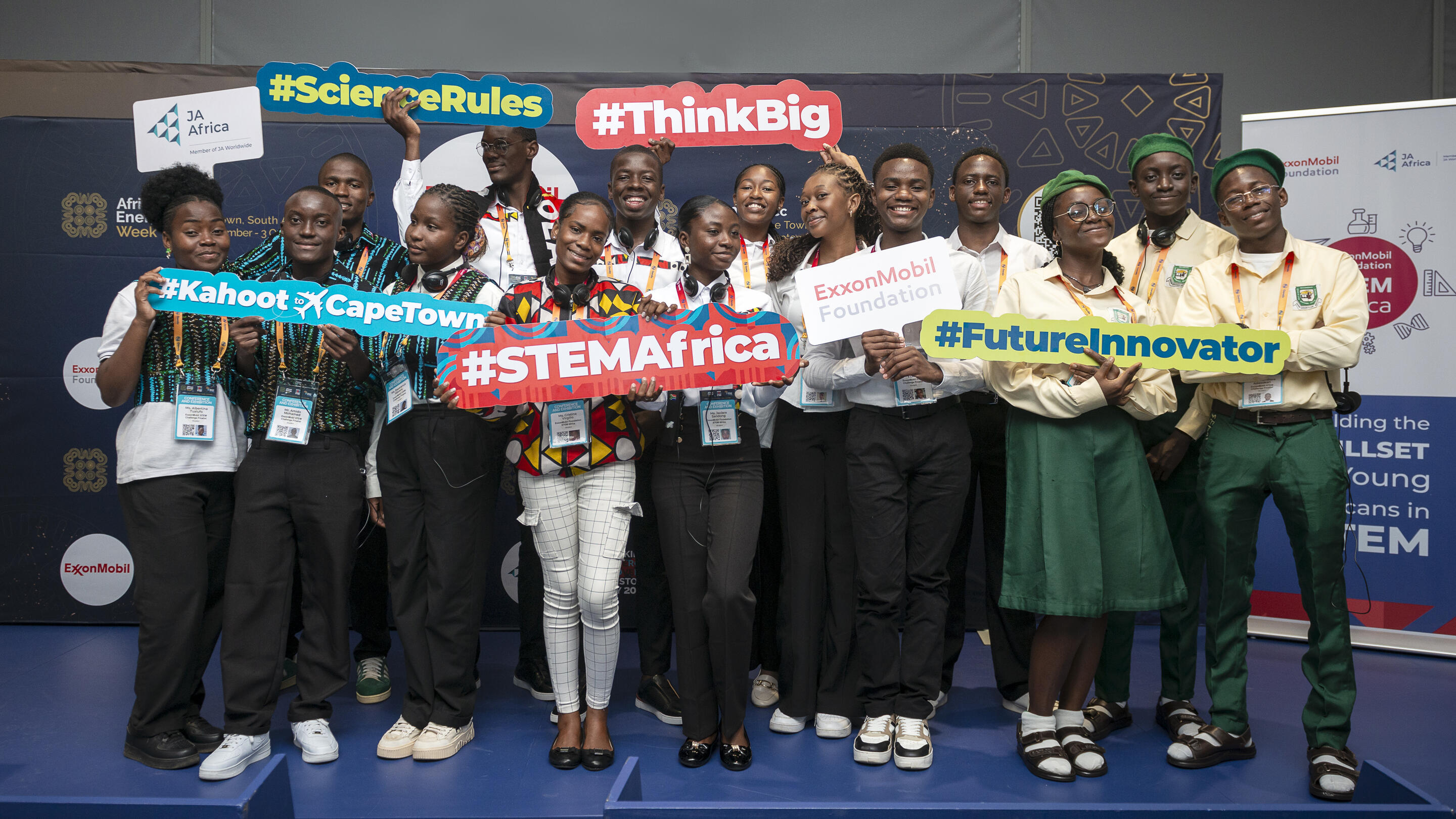 Africa’s next generation of STEM leaders gathered at the second annual ExxonMobil Foundation STEM Africa Regional Finals