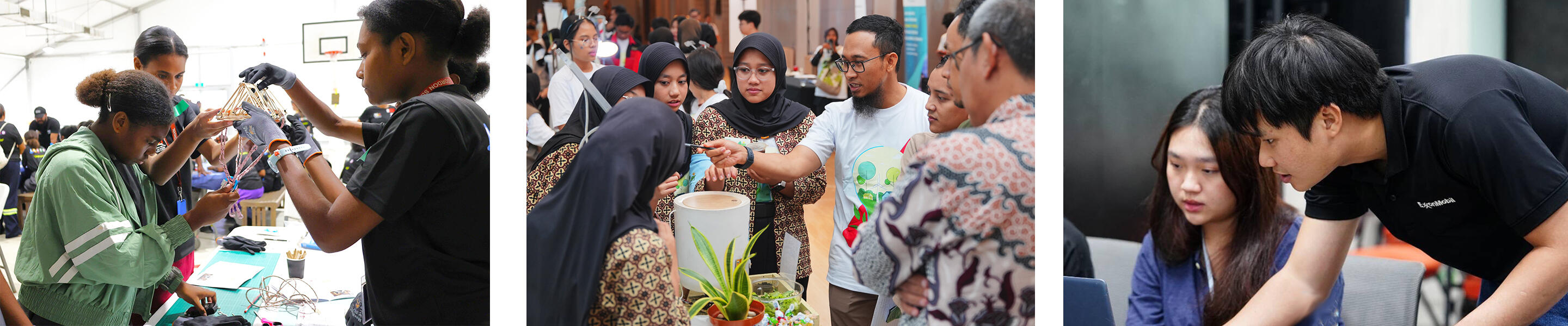 ExxonMobil employees inspiring future innovators by volunteering