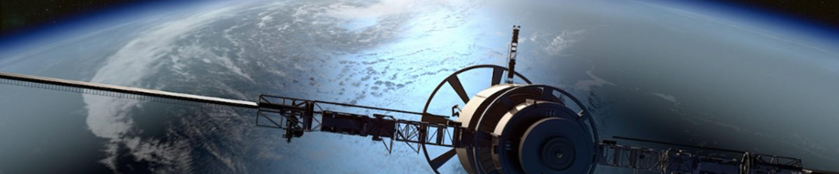 satellite orbiting earth