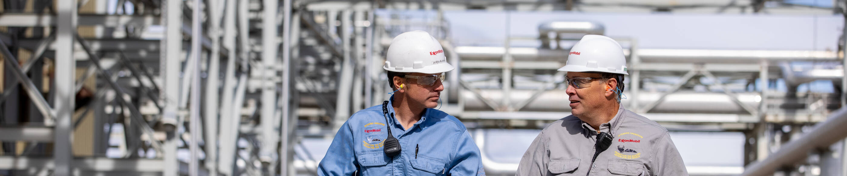 ExxonMobil Shute Creek Gas Facility near LaBarge, Wyoming