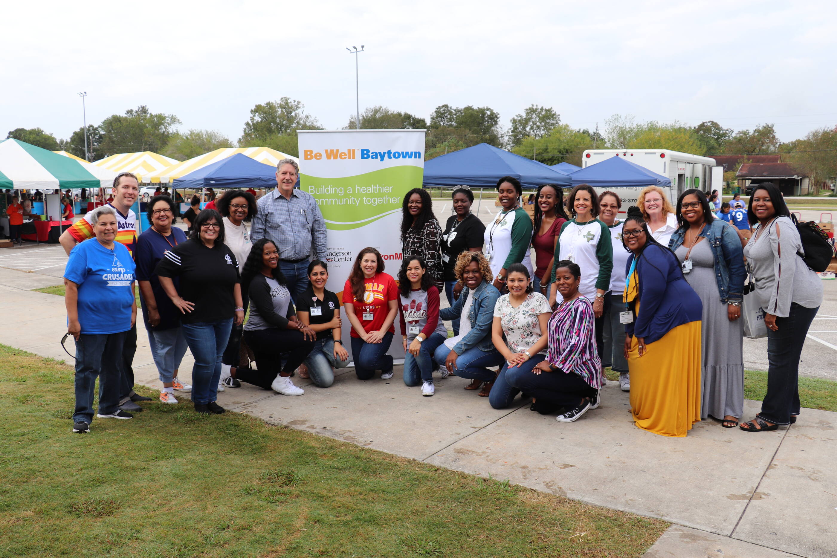 Be Well Baytown is part of the Be Well Communitiesinitiative, MD Andersons local program for cancer prevention and control, working with communities to promote wellness and stop cancer before it starts.
