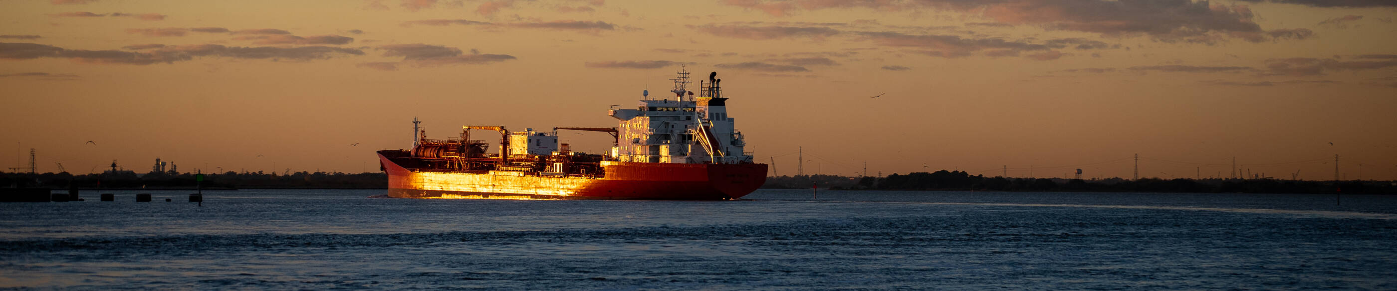 ship in harbor