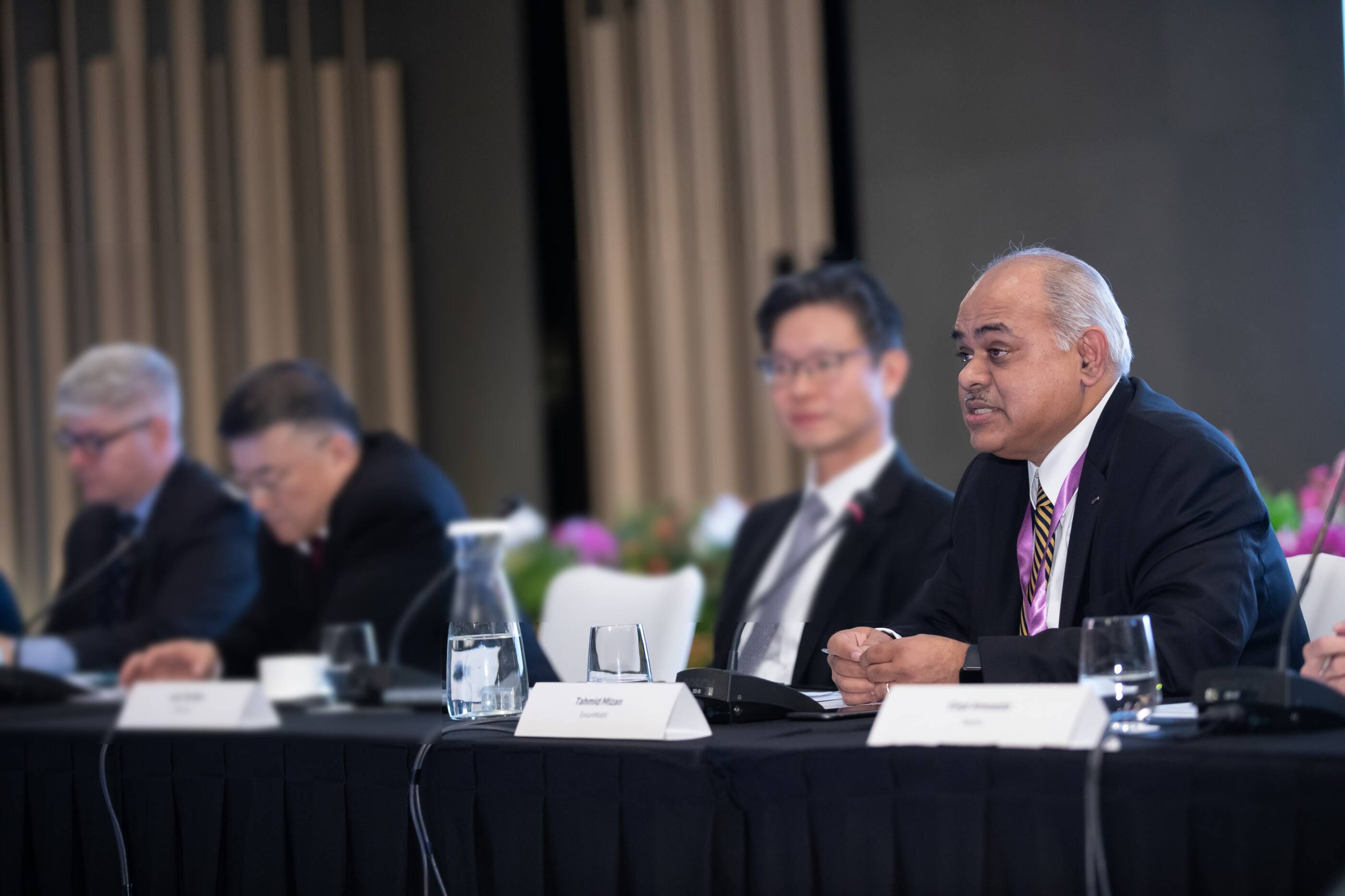 Tahmid Mizan at the APSAC Roundtable in Singapore