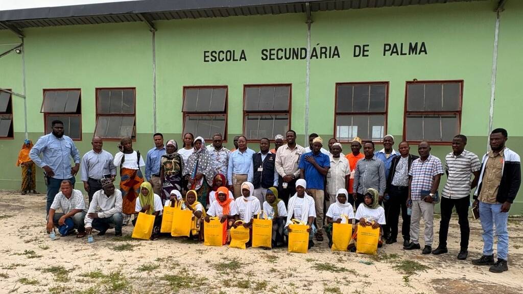 Kama Mwezi feminine hygiene kit distribution