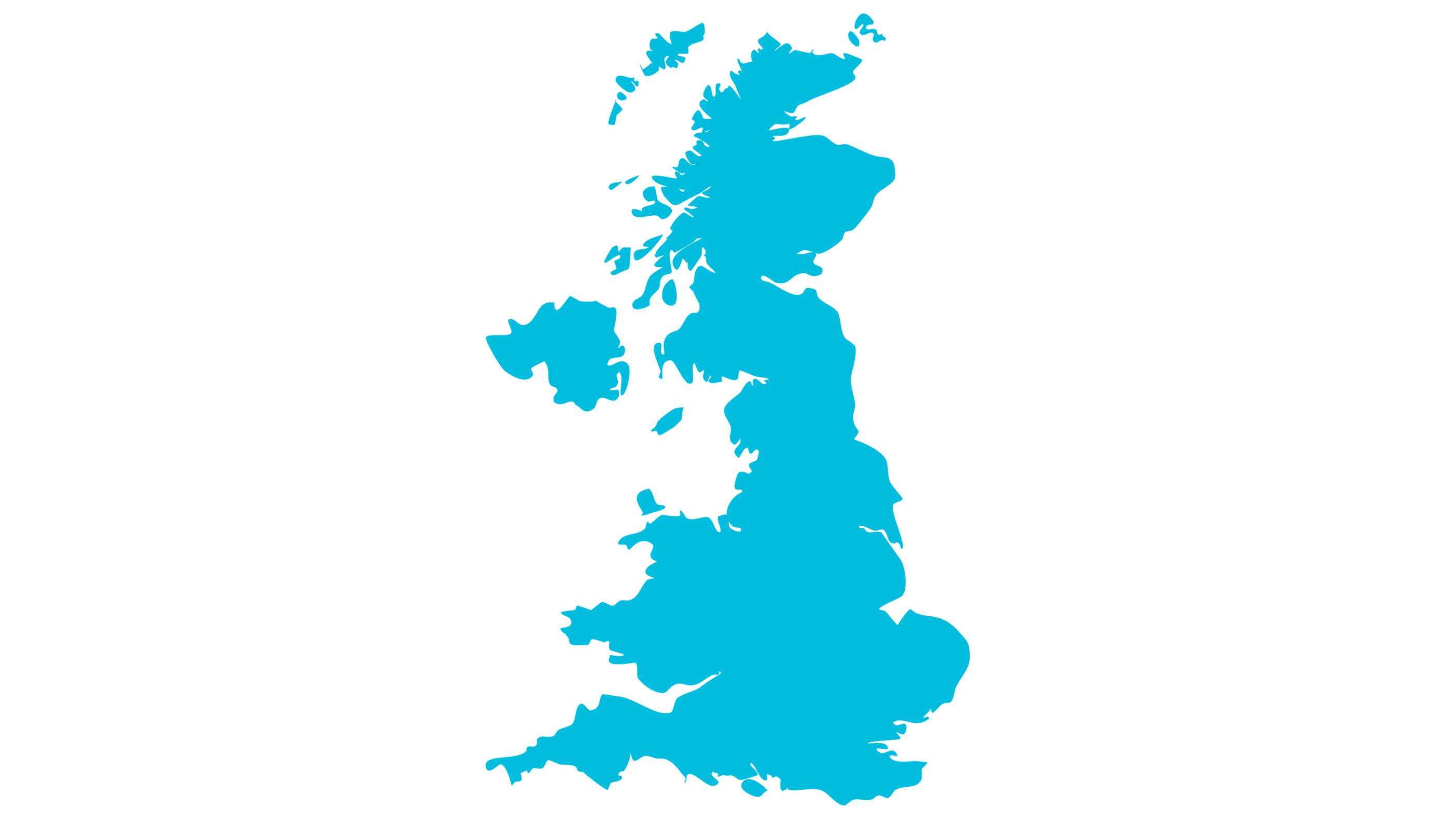 map of the United Kingdom