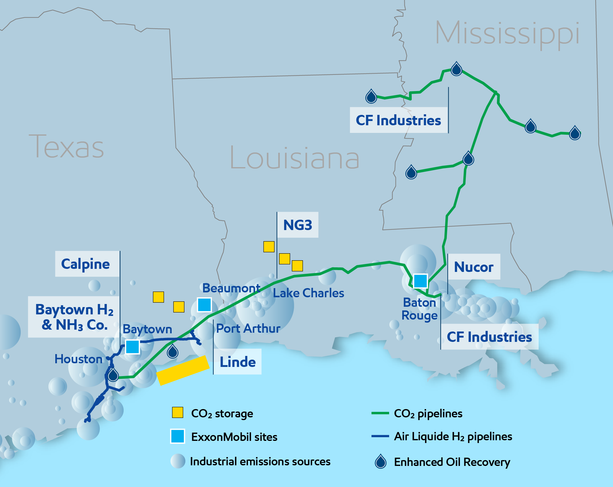 CCS map