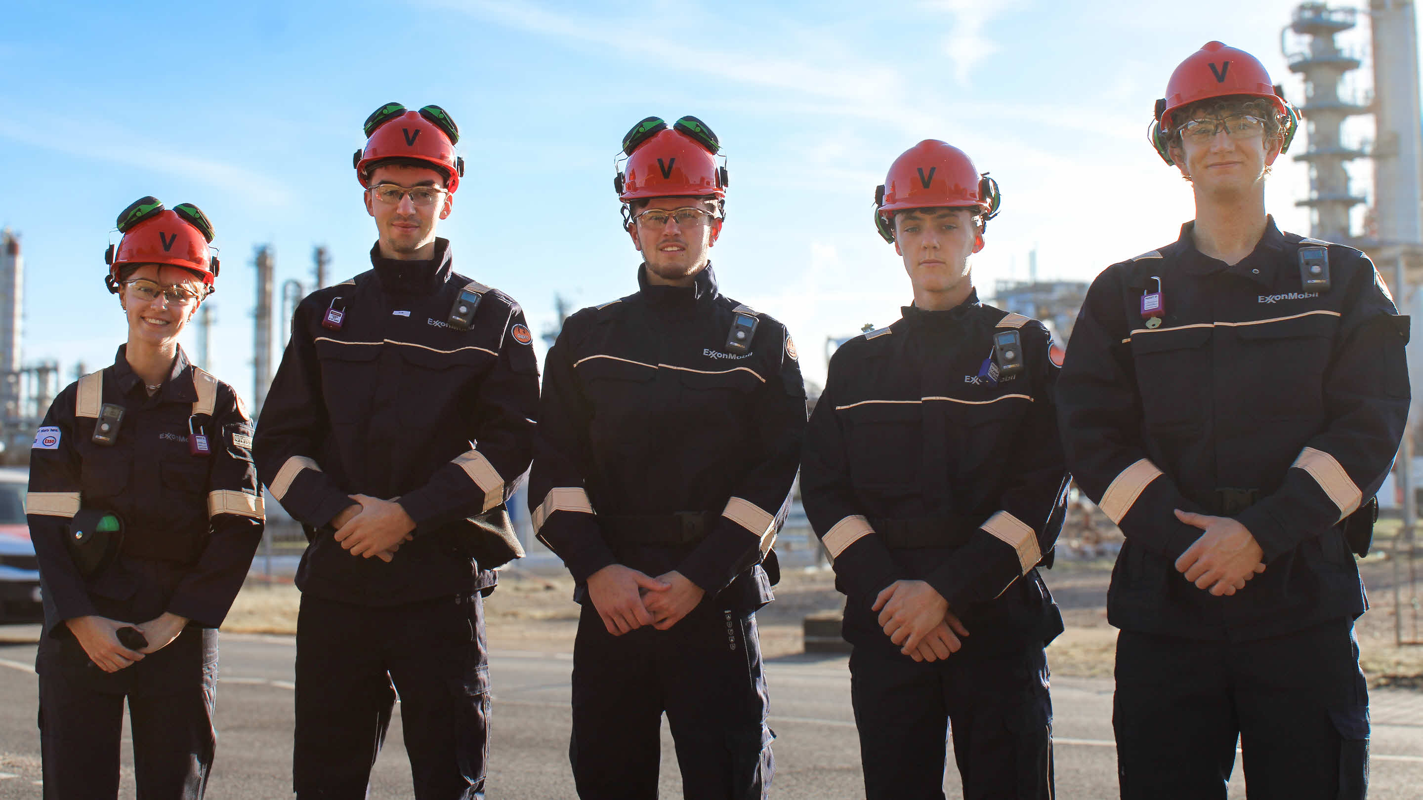 group of Fawley apprentices