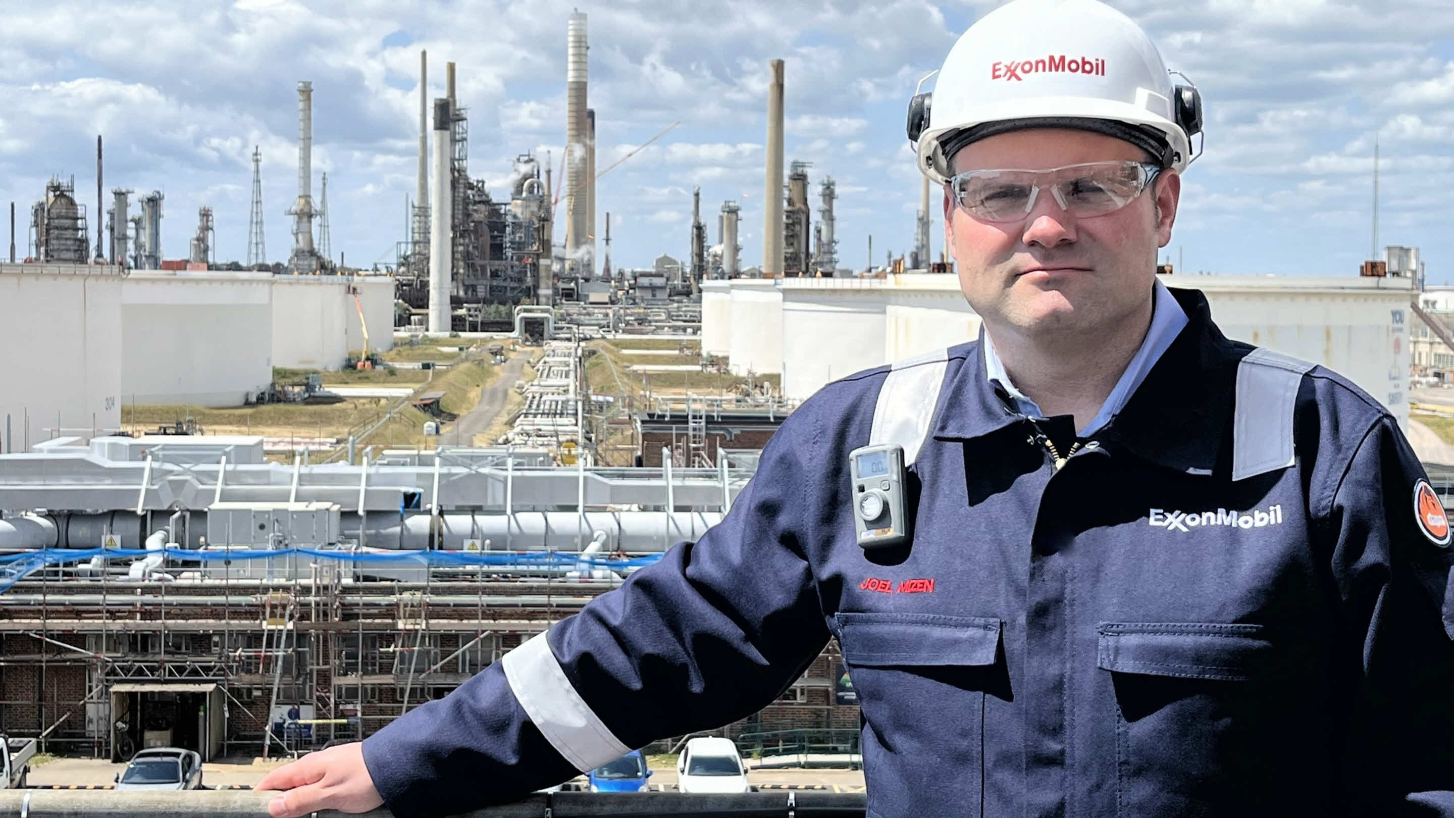Joel Mizen, new Fawley site manager
